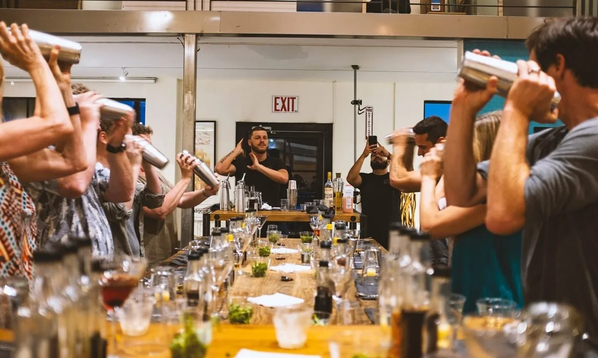 Starting the New Year by investing in what matters most - your people. 🥂

Our Mixology Workshop is a fun, interactive way to show your team you care, foster meaningful connection, and celebrate together. Non-alcoholic mocktail options are always ava