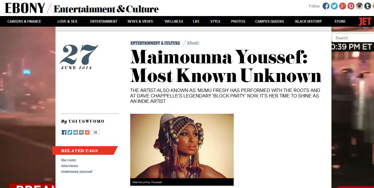 Maimouna Youssef Talks Dave Chappelle, Artistic Re-invention, and More with EBONY