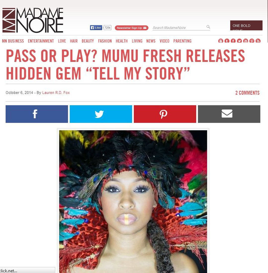 Madame Noire Features Maimouna Youssef's New Music Video And Higlights Kickstarter Campaign