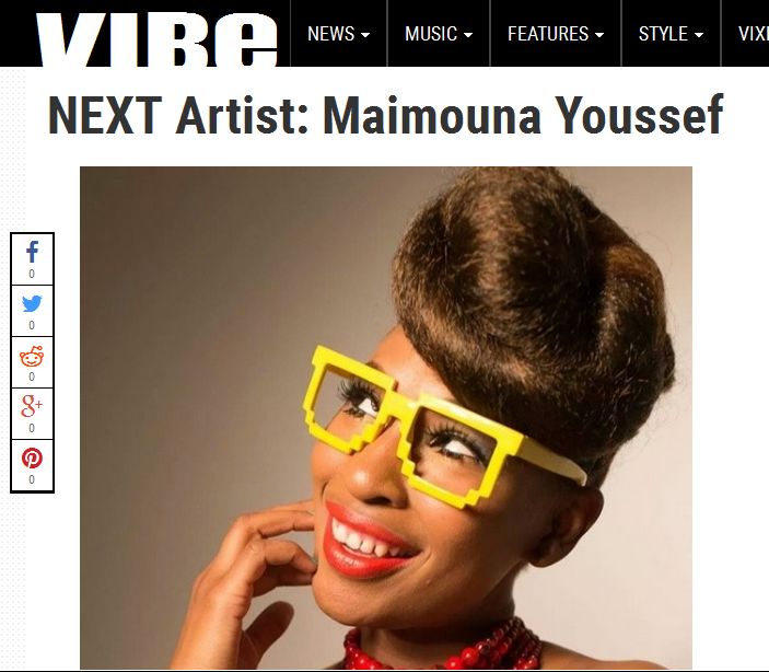 VIBE Vixen NEXT Artist Highlight + Exclusive Interview With Maimouna Youssef