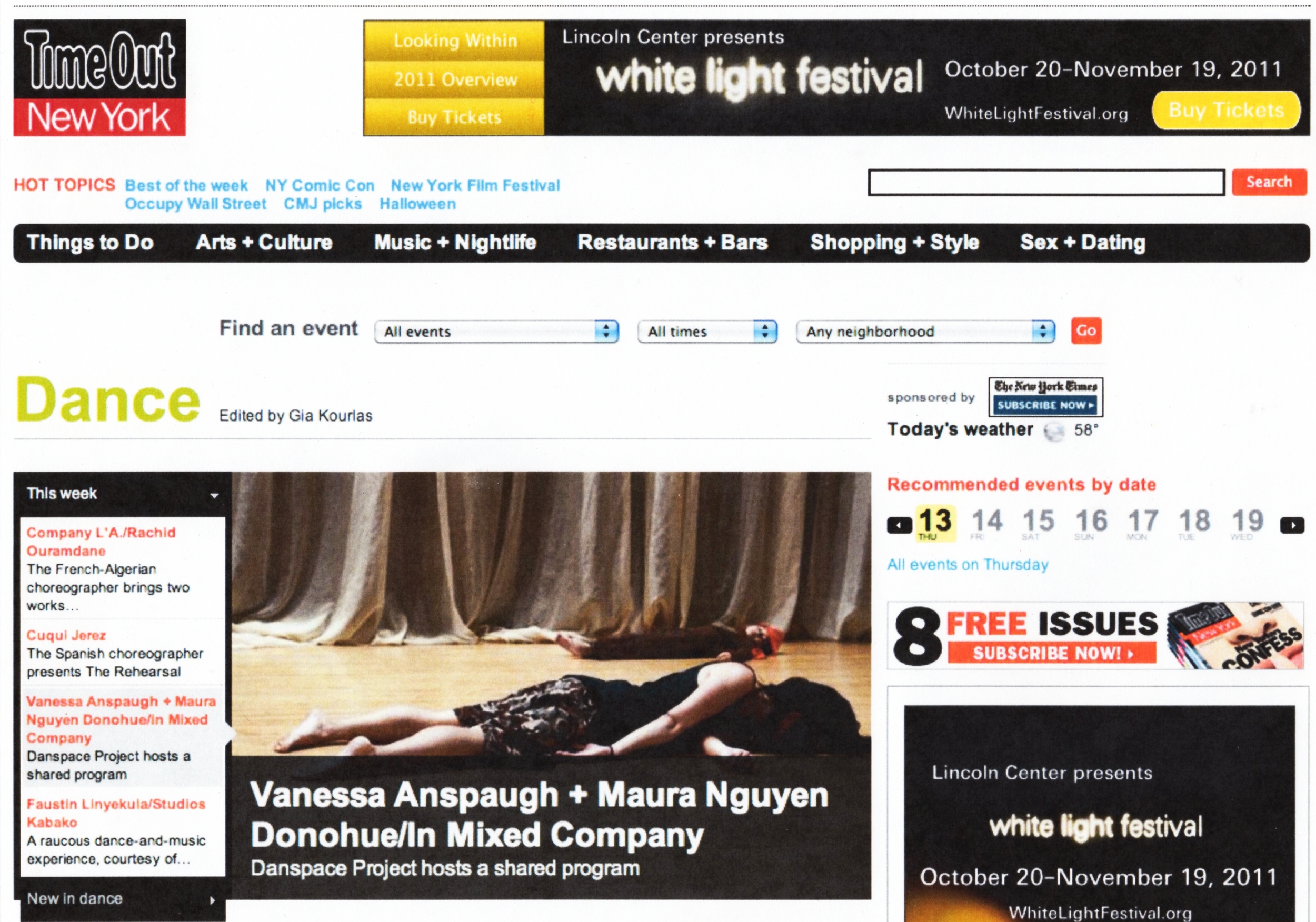 TimeOutNewYorkListing