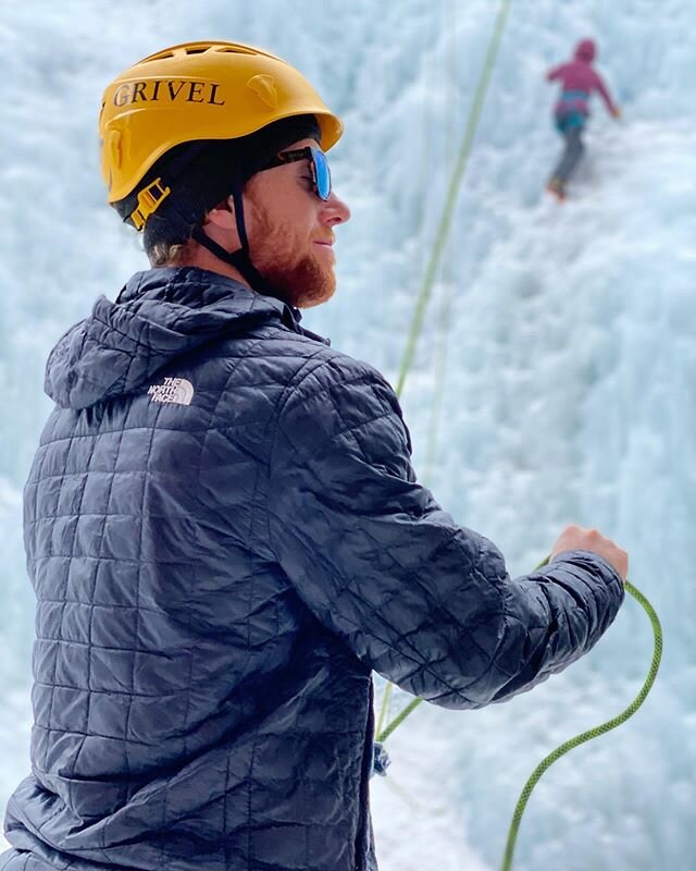 More crazy adventures ice climbing this weekend in Colorado. Always such a fun trip, pumped out muscles you didn&rsquo;t know you had, hot springs, and a stay in a haunted historic hotel. With Lon, @gavin.camp_1, @gypsy_girll2, and Katie Cooper.