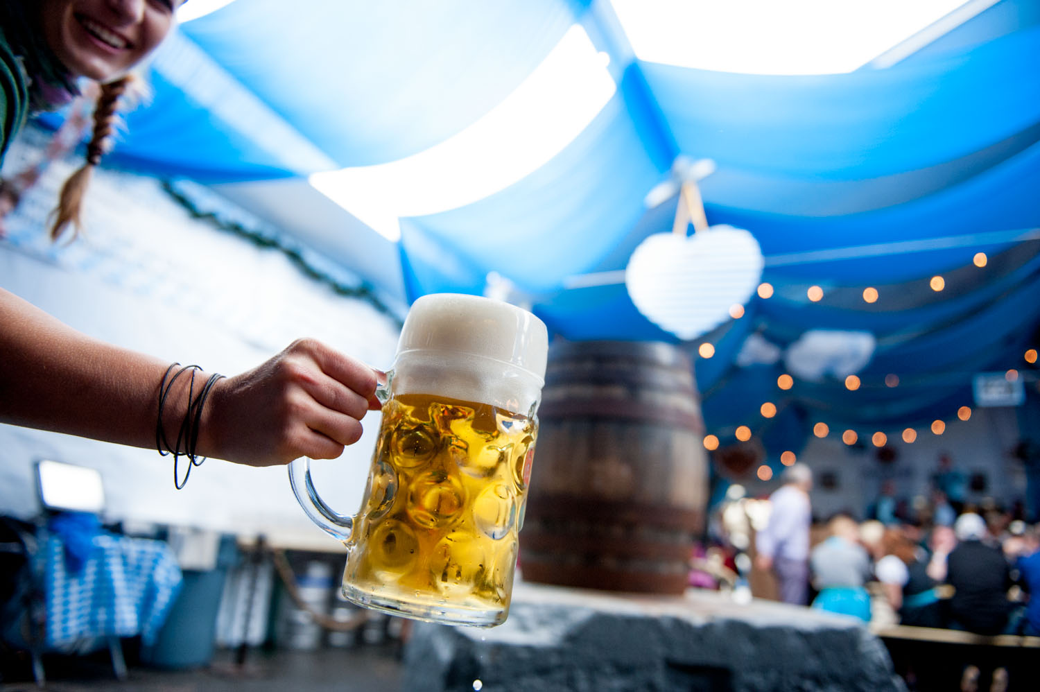 Schmooze in the Tent: Oktoberfest NYC
