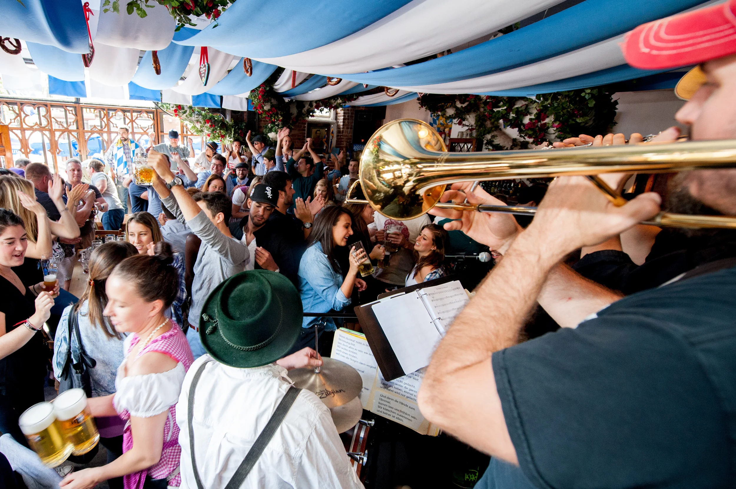 Zum Schneider Oktoberfest NYC Restaurant Location (Sep 26th, 2015)
