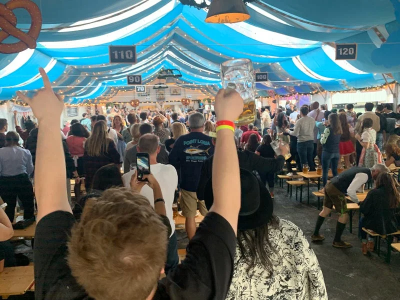 I went to the New York City Oktoberfest said to be the best outside of Munich, and I was not disappointed