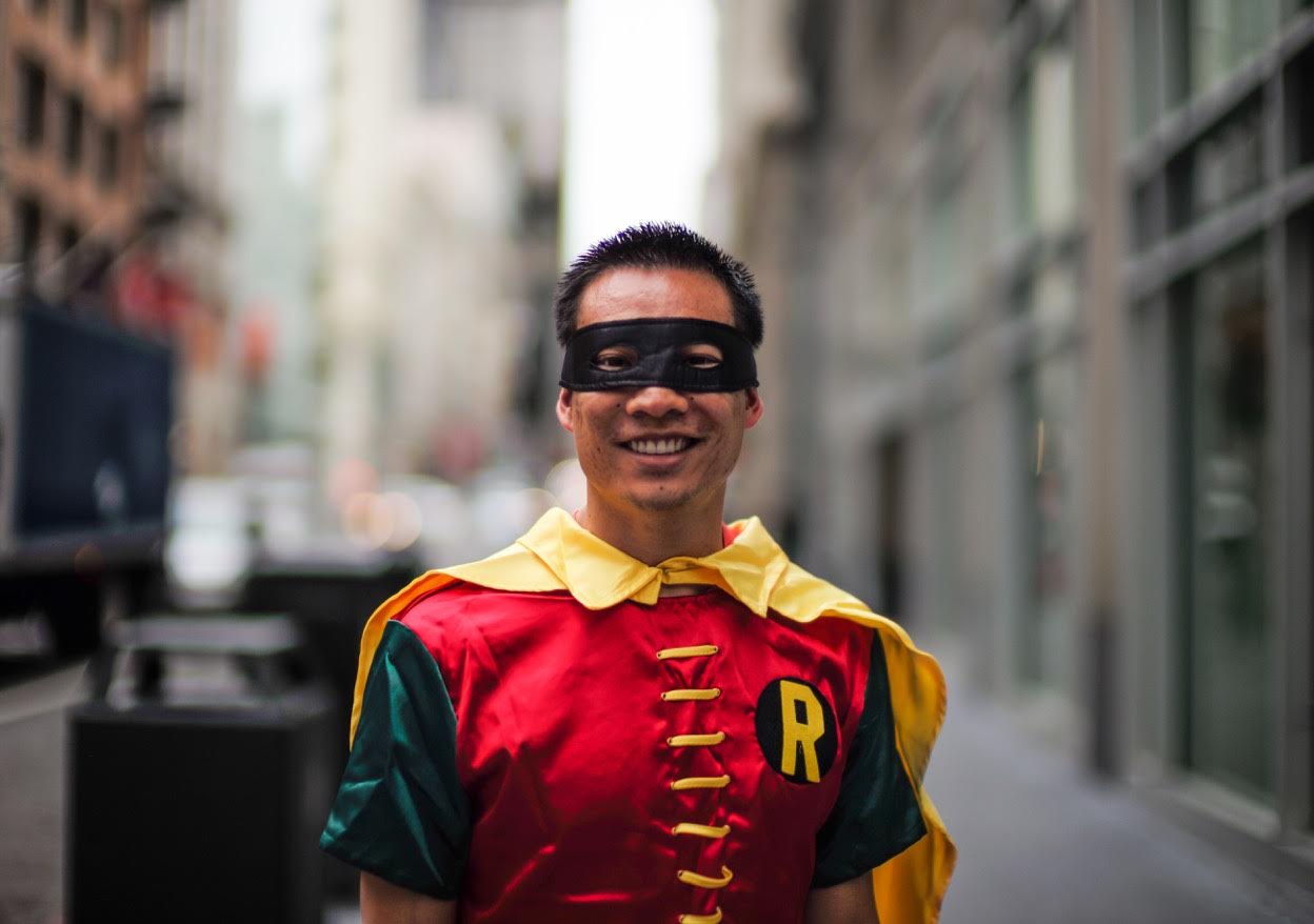 Jason inspires the superhero in all of us