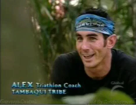 Alex then (SWEET BANDANA BRO!)