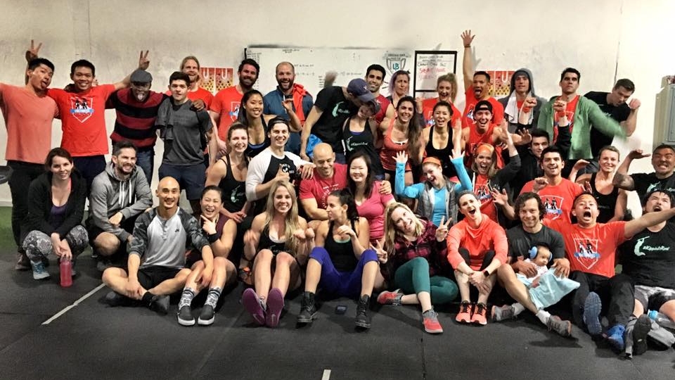 Participants from the United Barbell's first annual House Cup