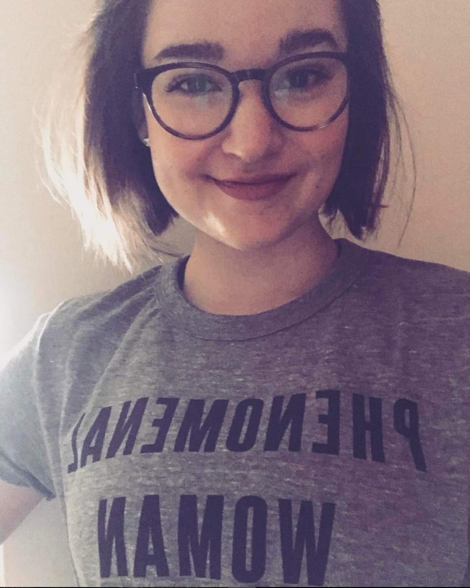 Her shirt says it all...