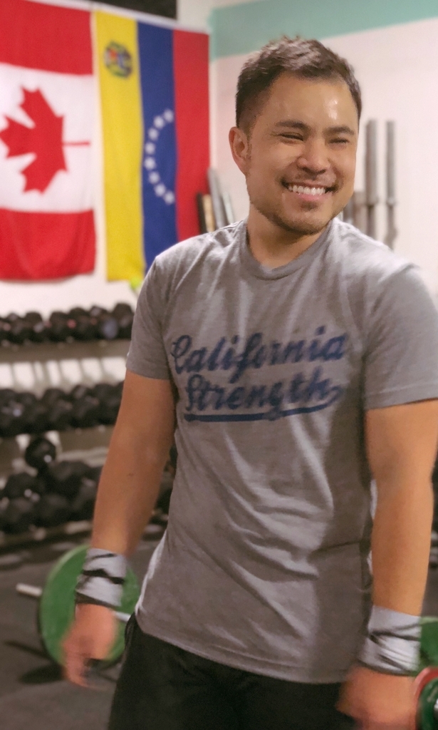 "Set goals, but be realistic, disciplined, and patient about journeying to those goals. Nothing comes overnight. What I mean is, do the requisite steps to do the movements correctly. I see people get frustrated and try all kinds of weird Whacky stuff to try to get a first X, Y, or Z. What are you rushing for? What are you going to do once you get there with a trash X, Y, or Z? Probably, blow out your back or shoulder. To paraphrase Coach Jay: Appreciate the journey."