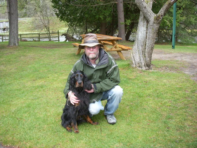 Marvin & Ruger "I give Dr. Kapla my highest recommendation. I adopted a 3-year old Gordon Setter who came from a troubled background, including abuse and neglect. He was a sweet dog from the beginning, but he needed a lot of work. Dr. Kapla came to our home to evaluate the dog. She listened carefully to what I wanted from the dog, and gave us a program to achieve it. The training took a lot of work from us - she did not try to train my dog, she showed me how to work with him to achieve my goals. She came back numerous times, and adjusted the program to suit my personality and the dog’s character - she did not have a cookie-cutter, one size fits all program. She worked with our individual needs and abilities. I had never done any dog training before, I was a rank beginner. I could not be happier with the results, or with my experience with Dr. Kapla. Ruger (my dog) and I are a better team as a result of working with her, and I thank her in my mind after every time we come in from a walk."