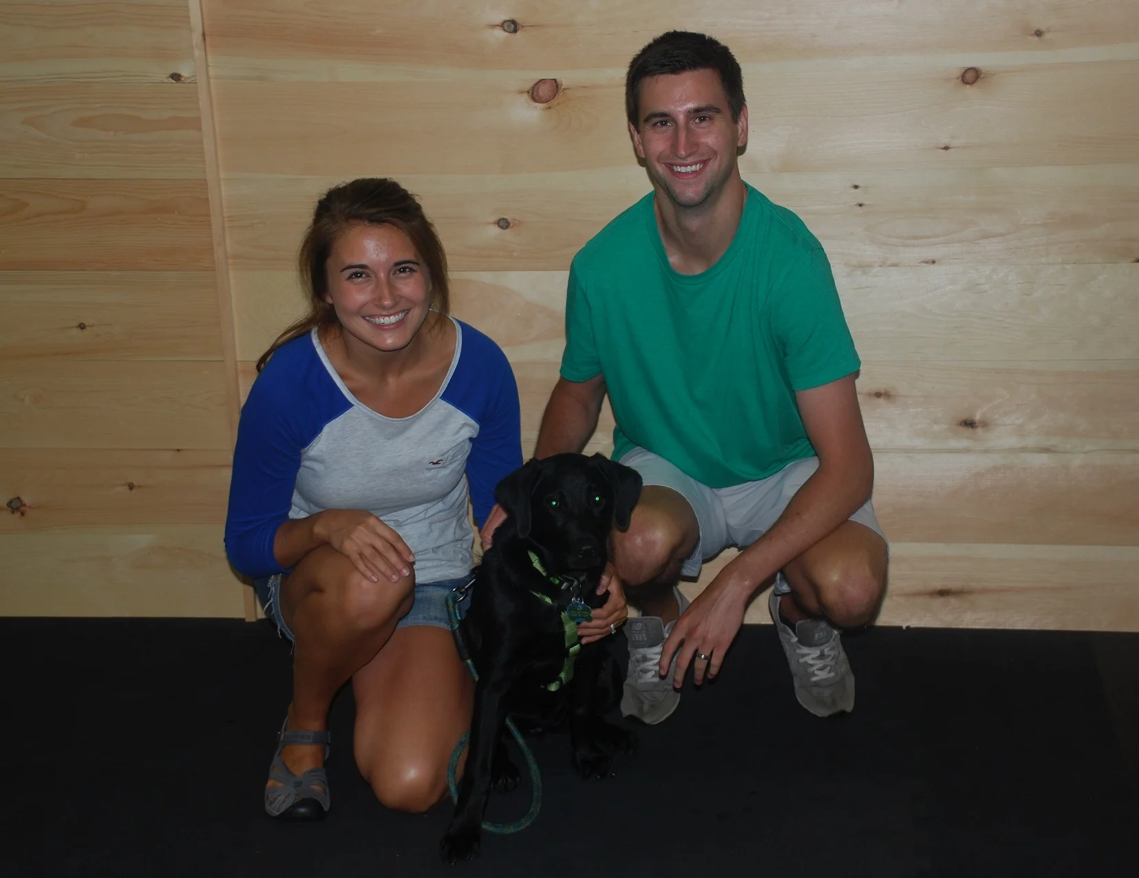 Chelsea, Lucia and Kory "I had a few nights filled with tears and my husband wondered what in the world we did by getting a puppy. Then we went to classes with Sue and now we don't know what we'd do without our happy Lab! We are looking forward to taking many more puppies to Sue's classes."