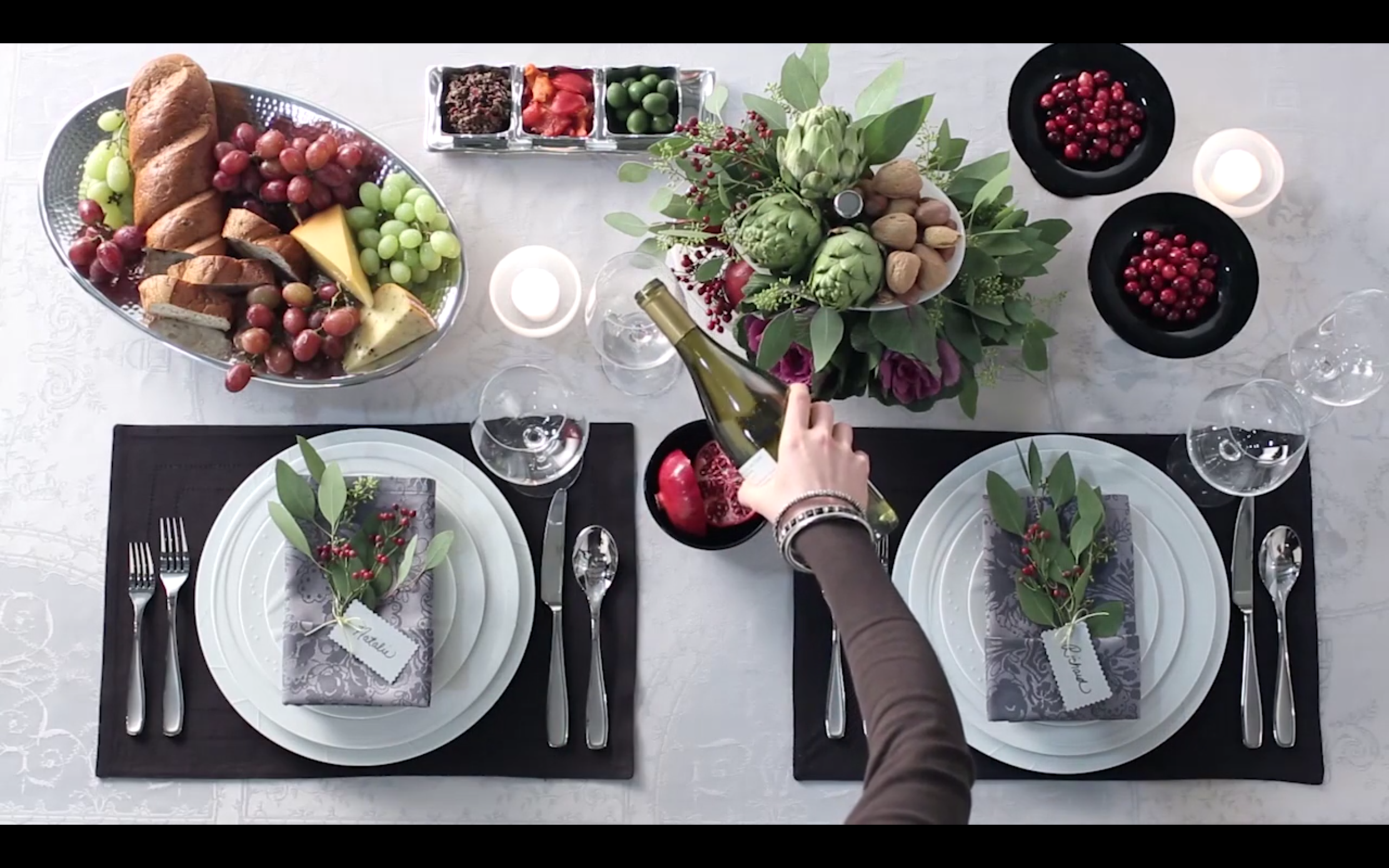 On Setting That Thanksgiving Table: MyHabit x Bon Appétit, November 2012.