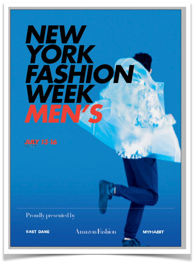 New York Fashion Week: Men's Launch; July 2015.
