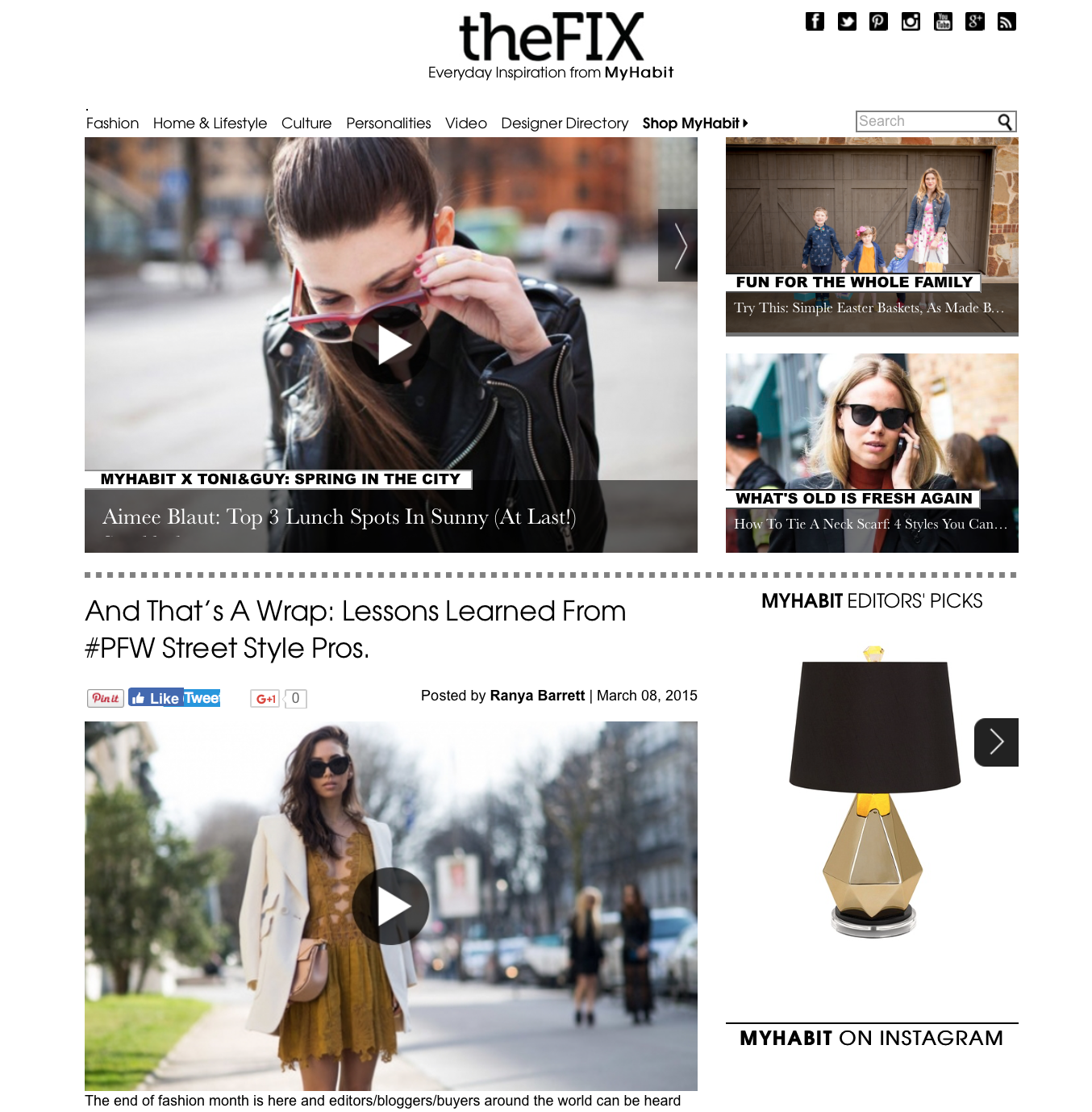 Launch of theFIX for Amazon; May 2012.