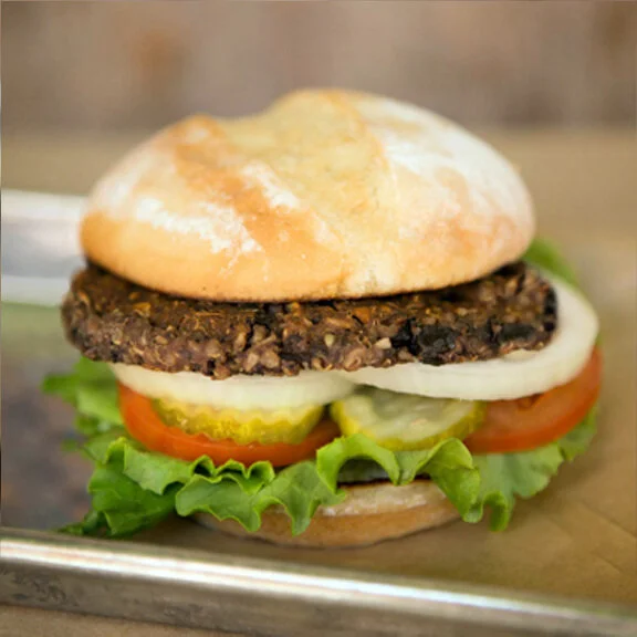 BLACK BEAN BURGER — Grassburger