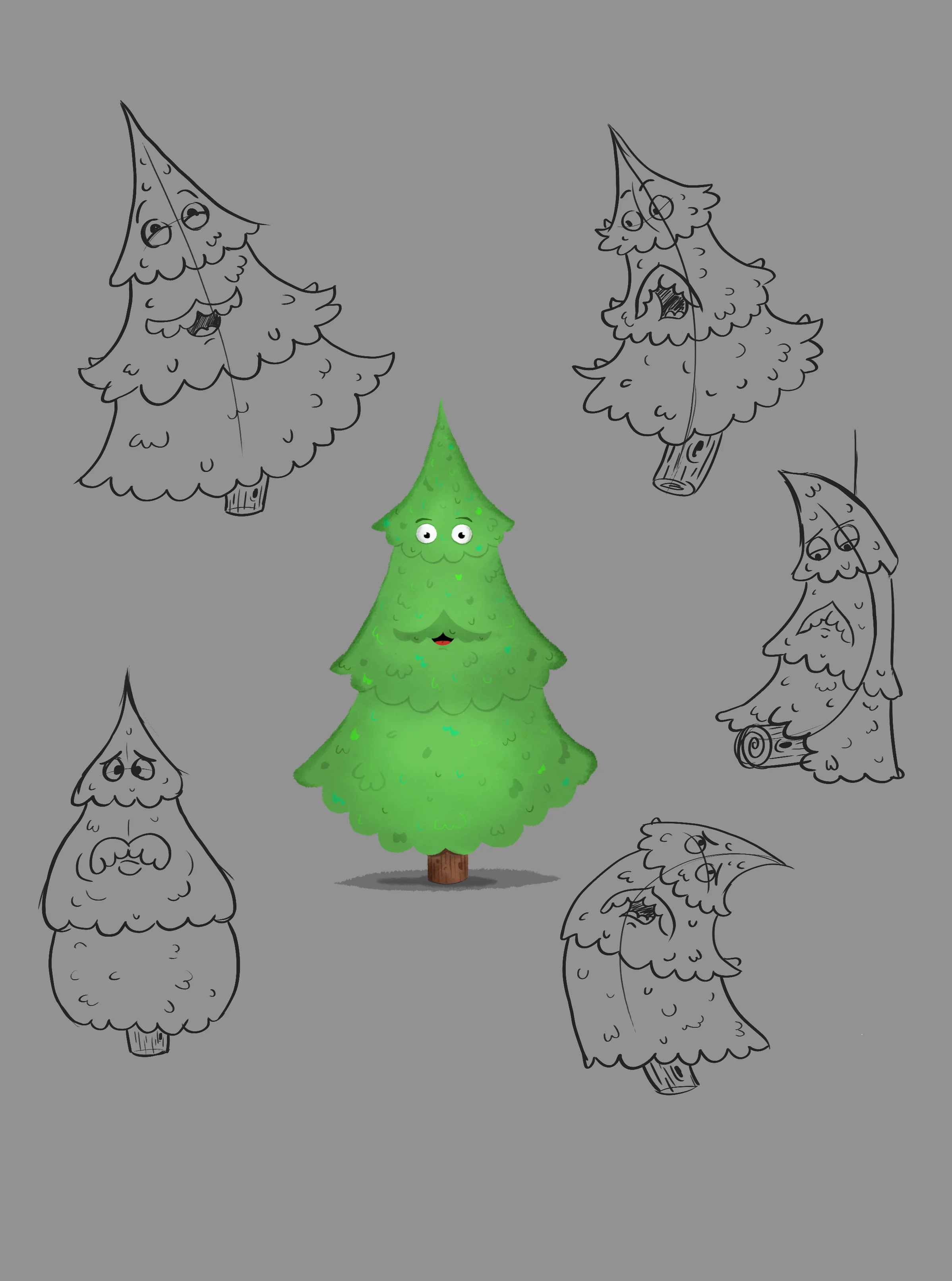 christmas tree concept