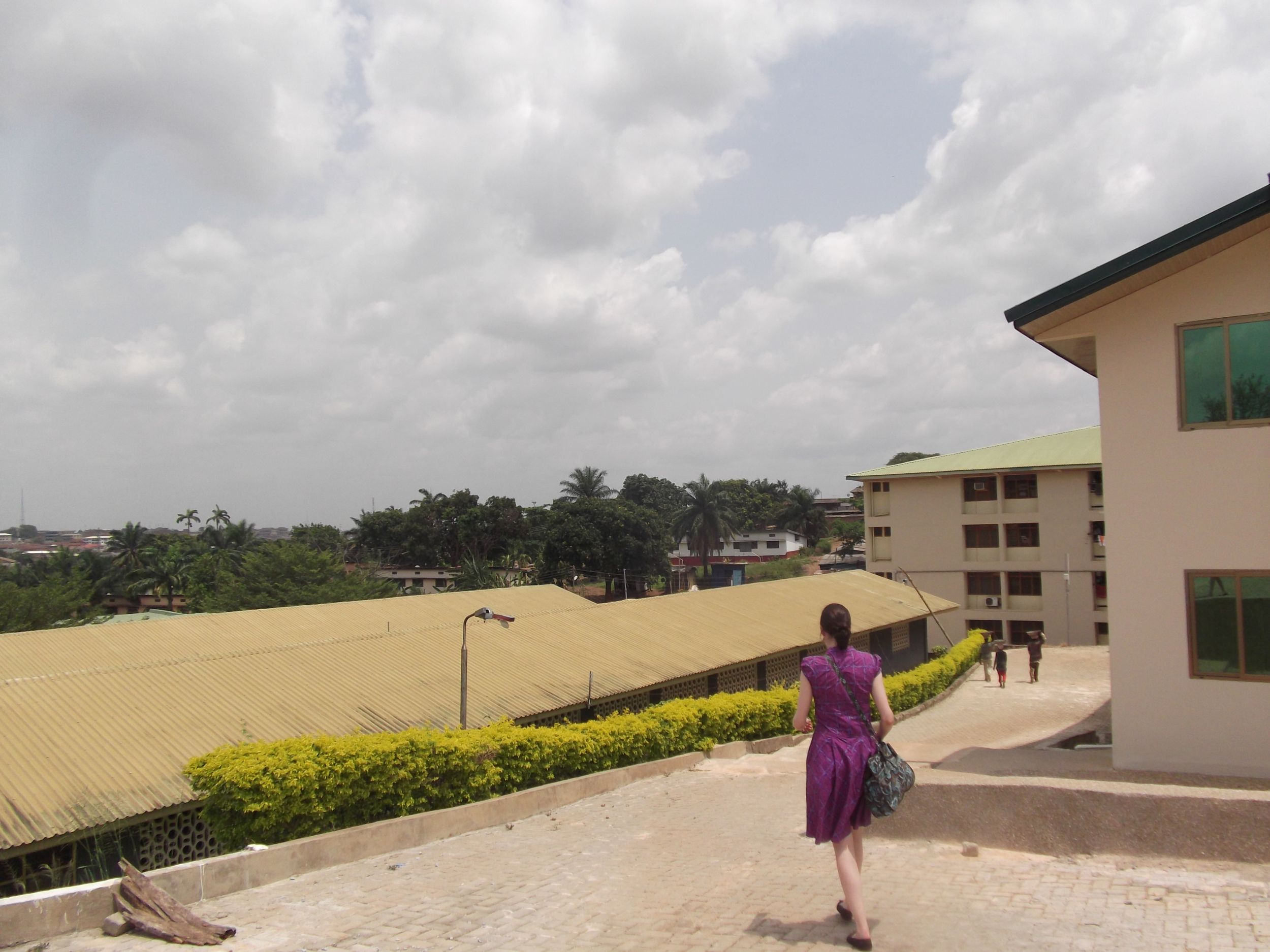 Gillian (pictured here) will return for her fifth trip to Ghana with Katherine (Sisu's CMO). 