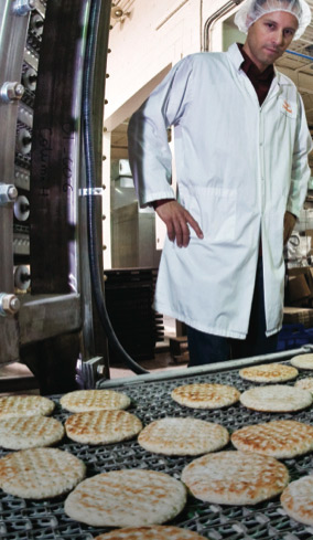 Innovation is ongoing at Ozery’s Pita Break, says Alon Ozery. In addition to sourcing ingredients locally as much as possible, the company’s equipment has been custom-built in Ontario. PHOTO: SUPPLIED 