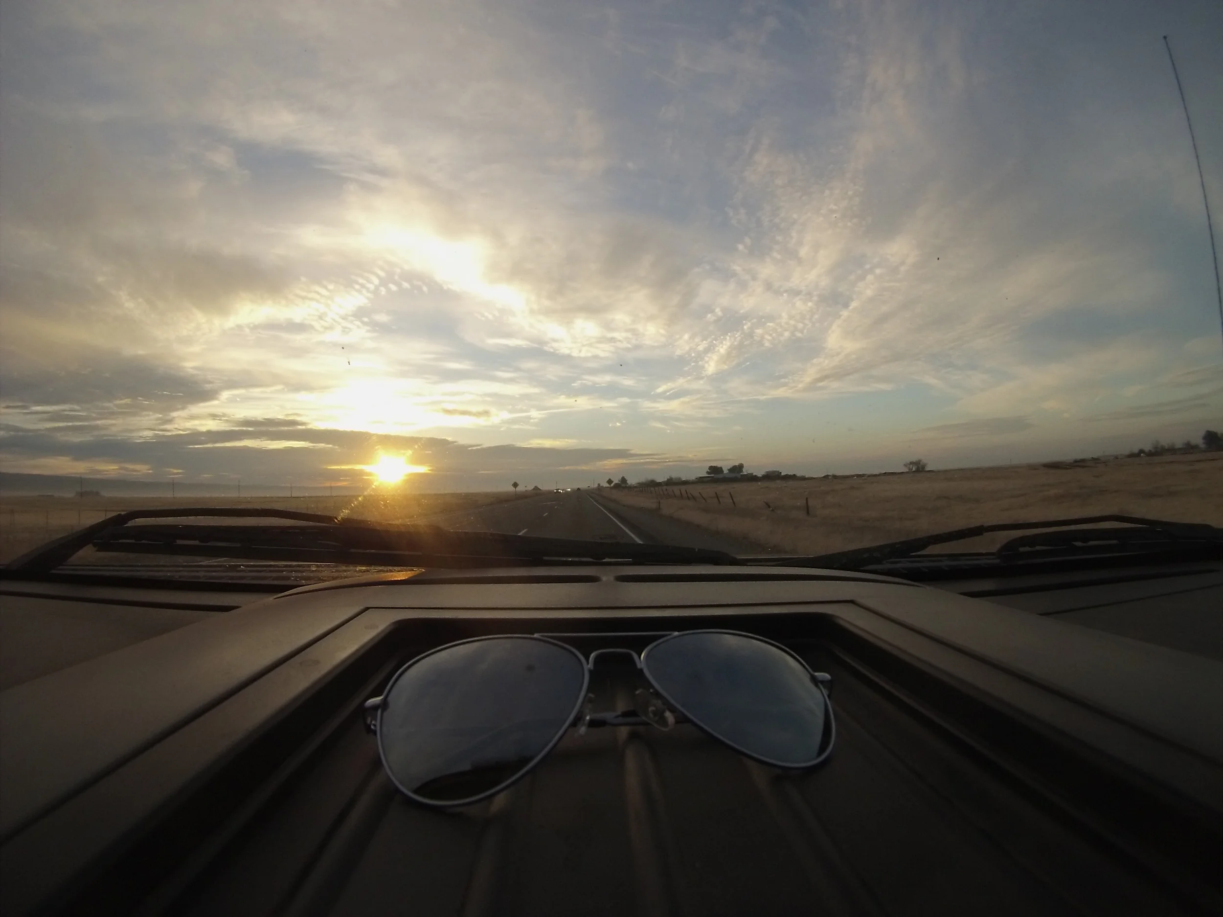 Sunrise over Chico, CA