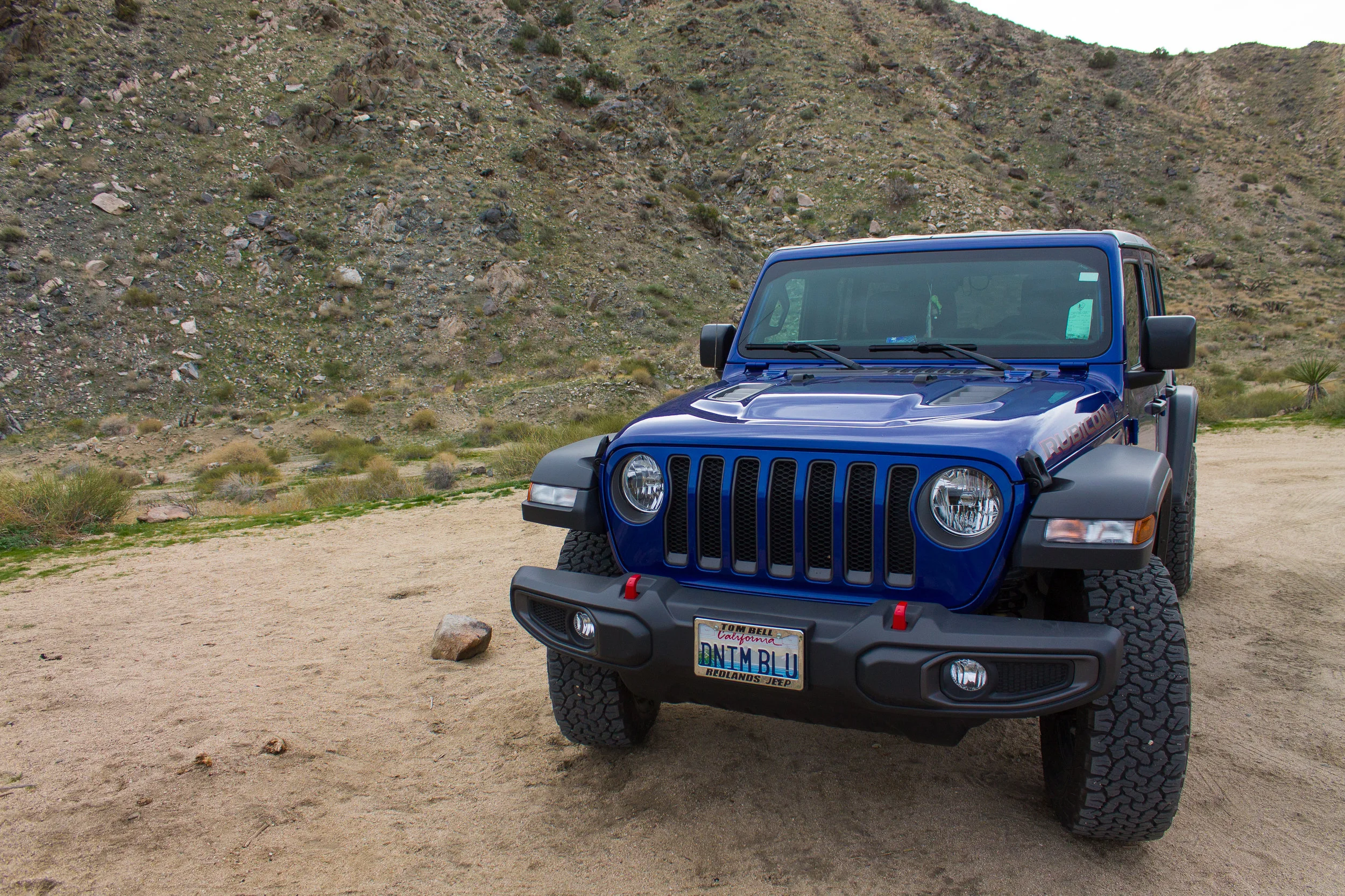 Jeep Wrangler at Joshua Tree