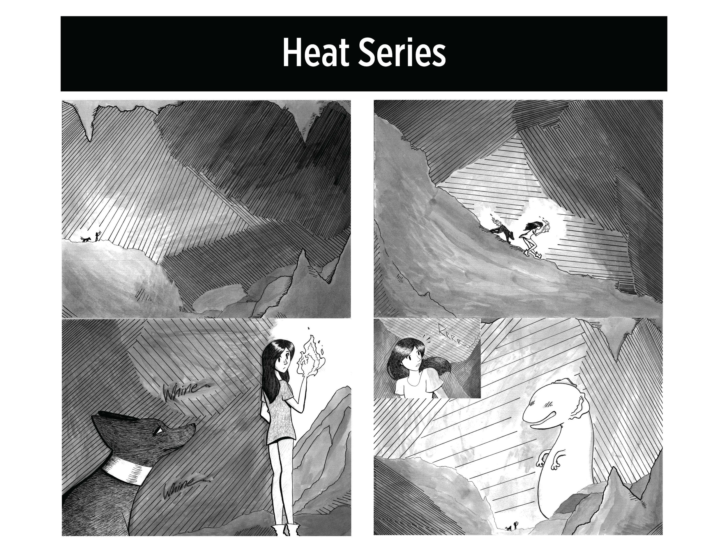 Narrative sequence inspired by the word "Heat".