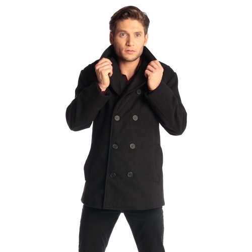 This is a classic Pea-coat style- this IS casual 