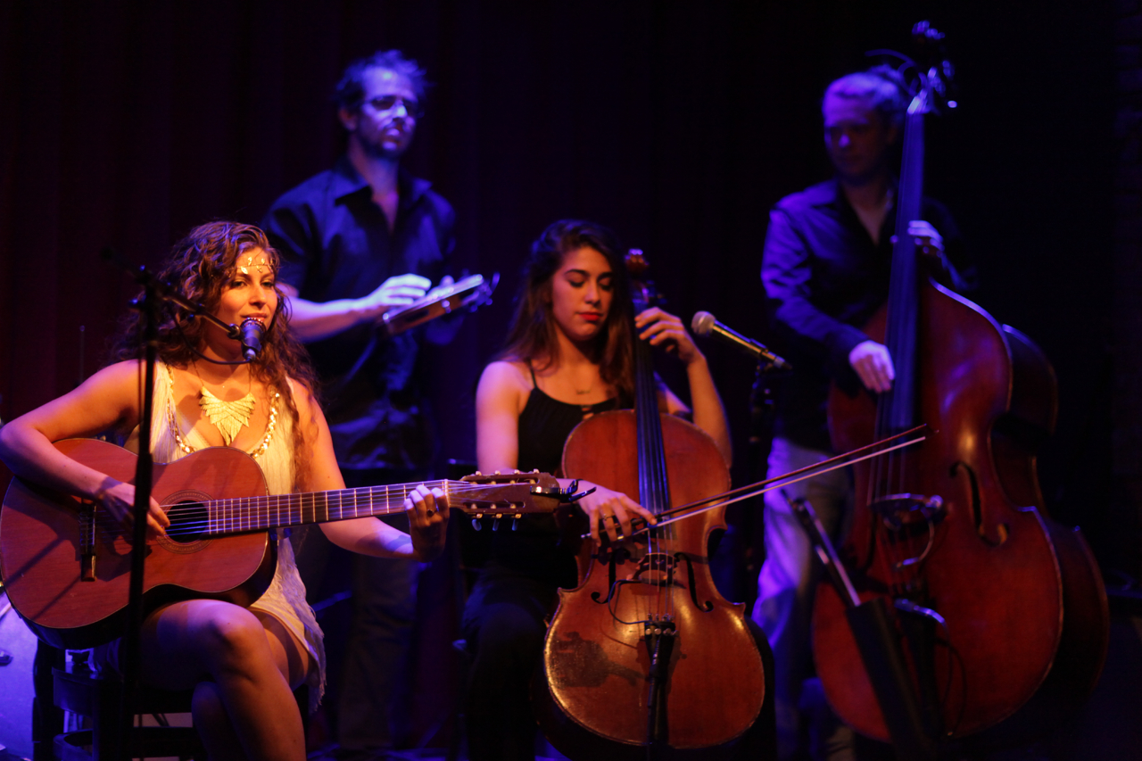 Maya Solovey Band Live at Spike Hill in Williamsburg (Brooklyn, NY) - Photo by Bernard McWilliams