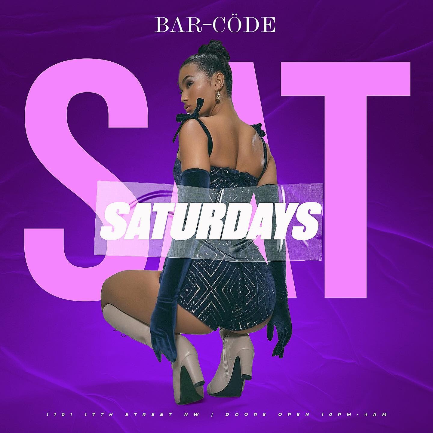 [DEC.10] Come Alive SATURDAY Night at @BarcodeDC!

Music by @1B.Rose + @DJLuxe_!

DM for Tables/Bottle Service!

#BarcodeSaturdays #TheCode