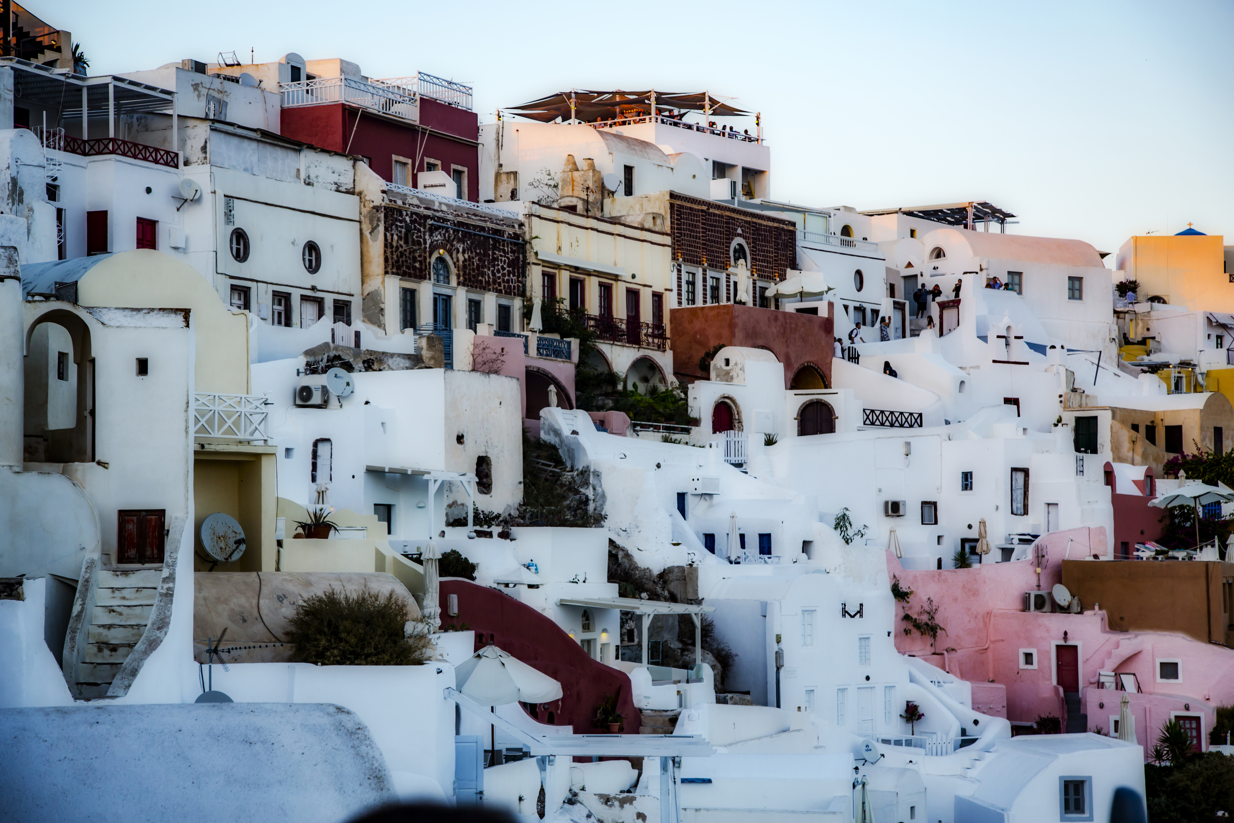 The homes of Oia give a pleasantly whimsical face to the village.
