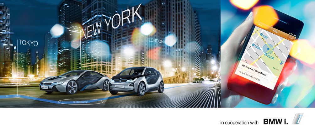One of five local sustainable designers selected to partner with BMW for the New York stop of the BMWi electric-powered sustainable concept cars world tour.