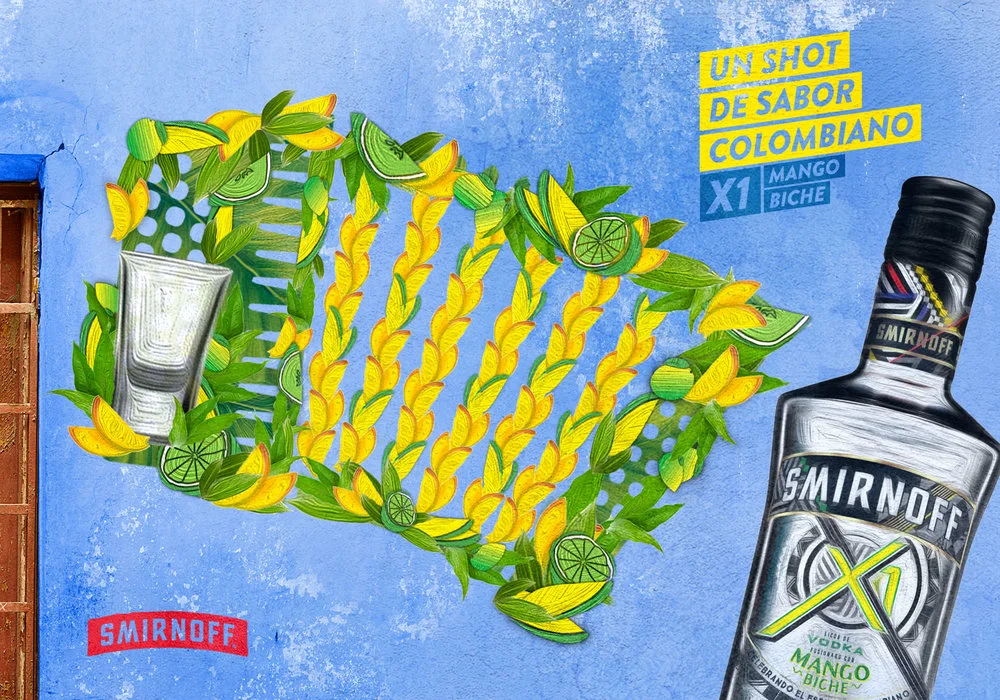"The flavor of Colombia in a shot."