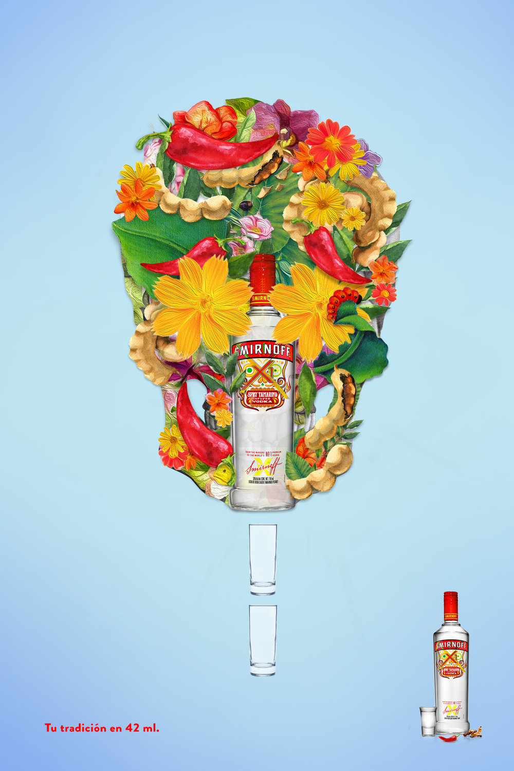 "Your tradition in 42 ml."
