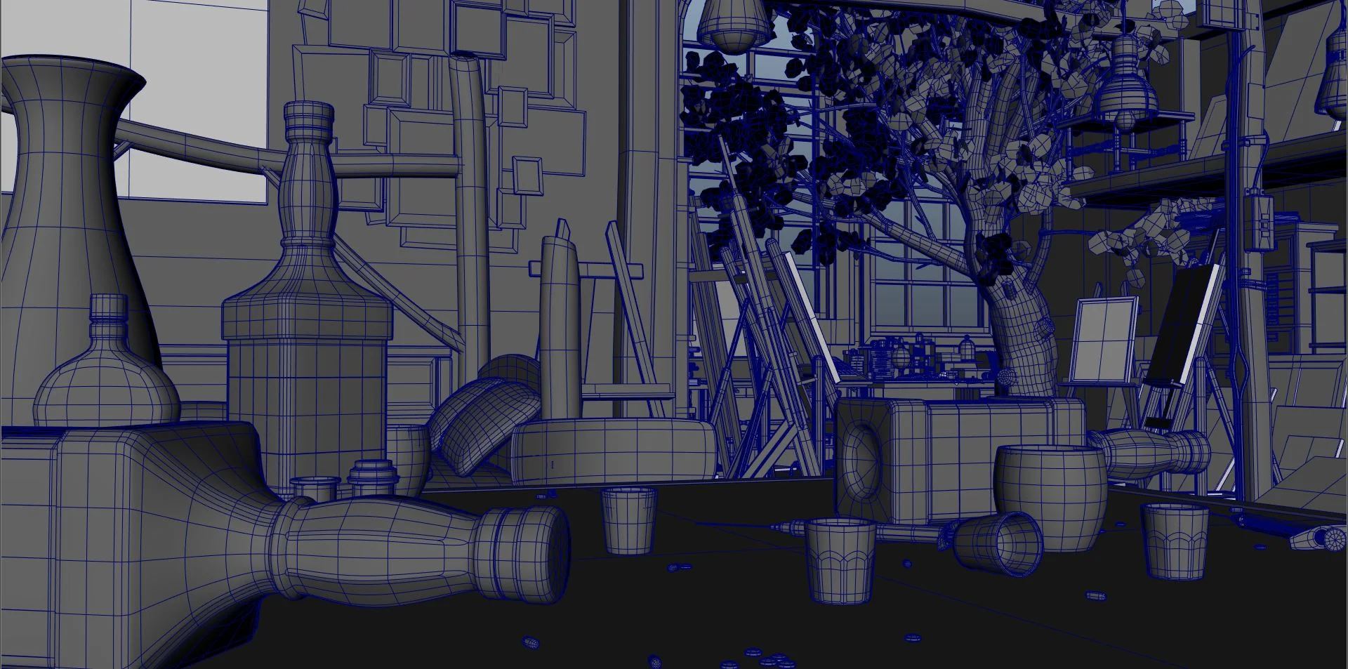 Scarlet Sins - Art Studio Environment 02