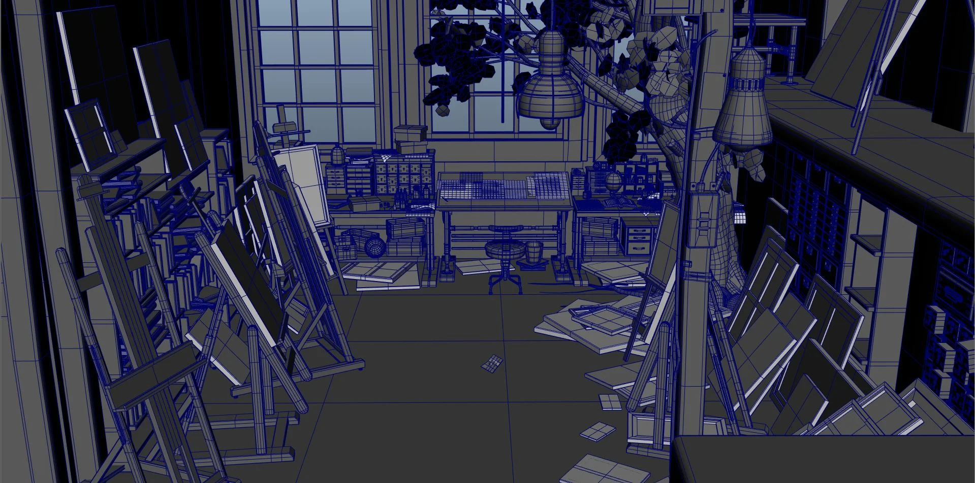 Scarlet Sins - Art Studio Environment 04