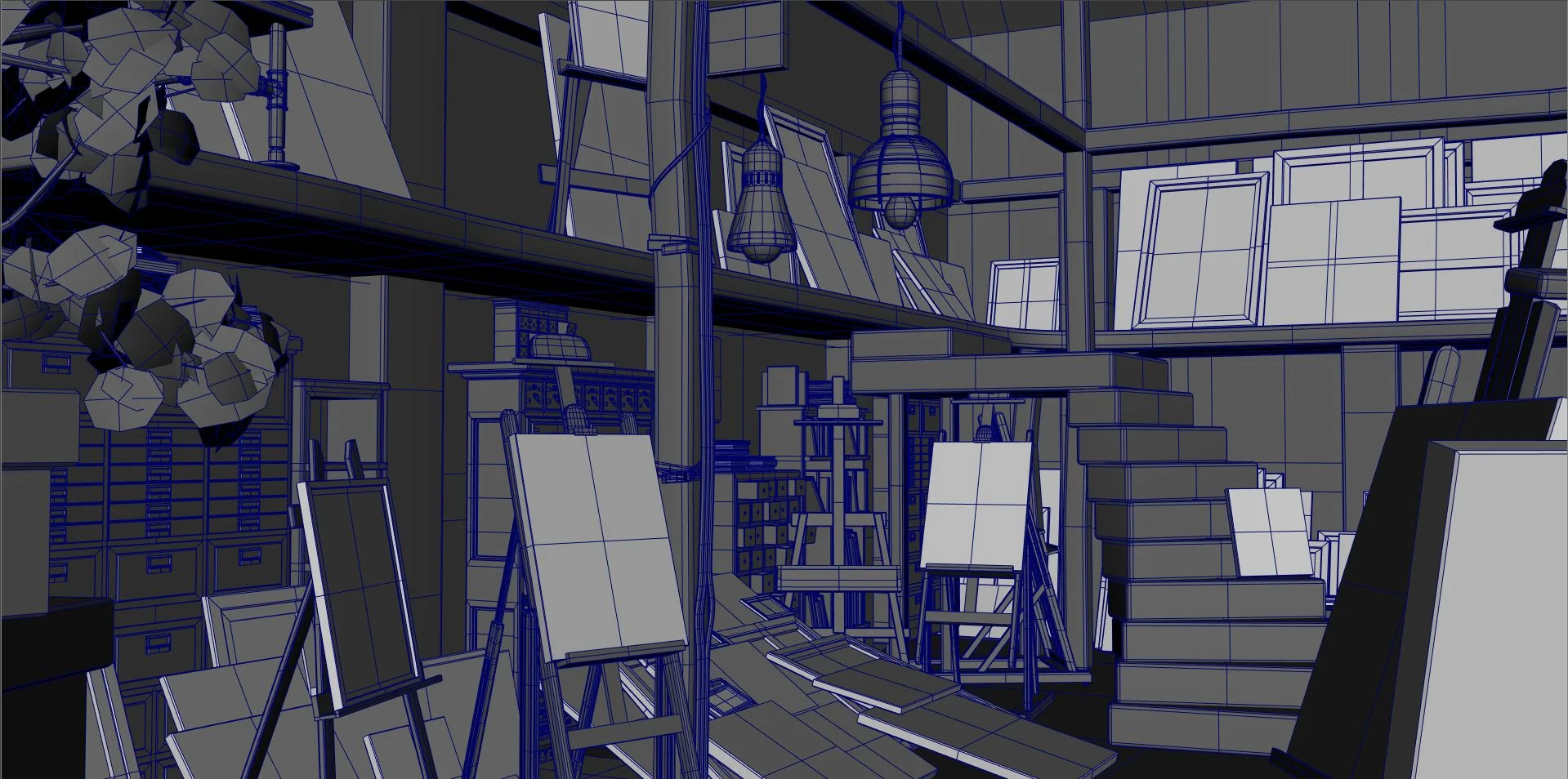 Scarlet Sins - Art Studio Environment 05