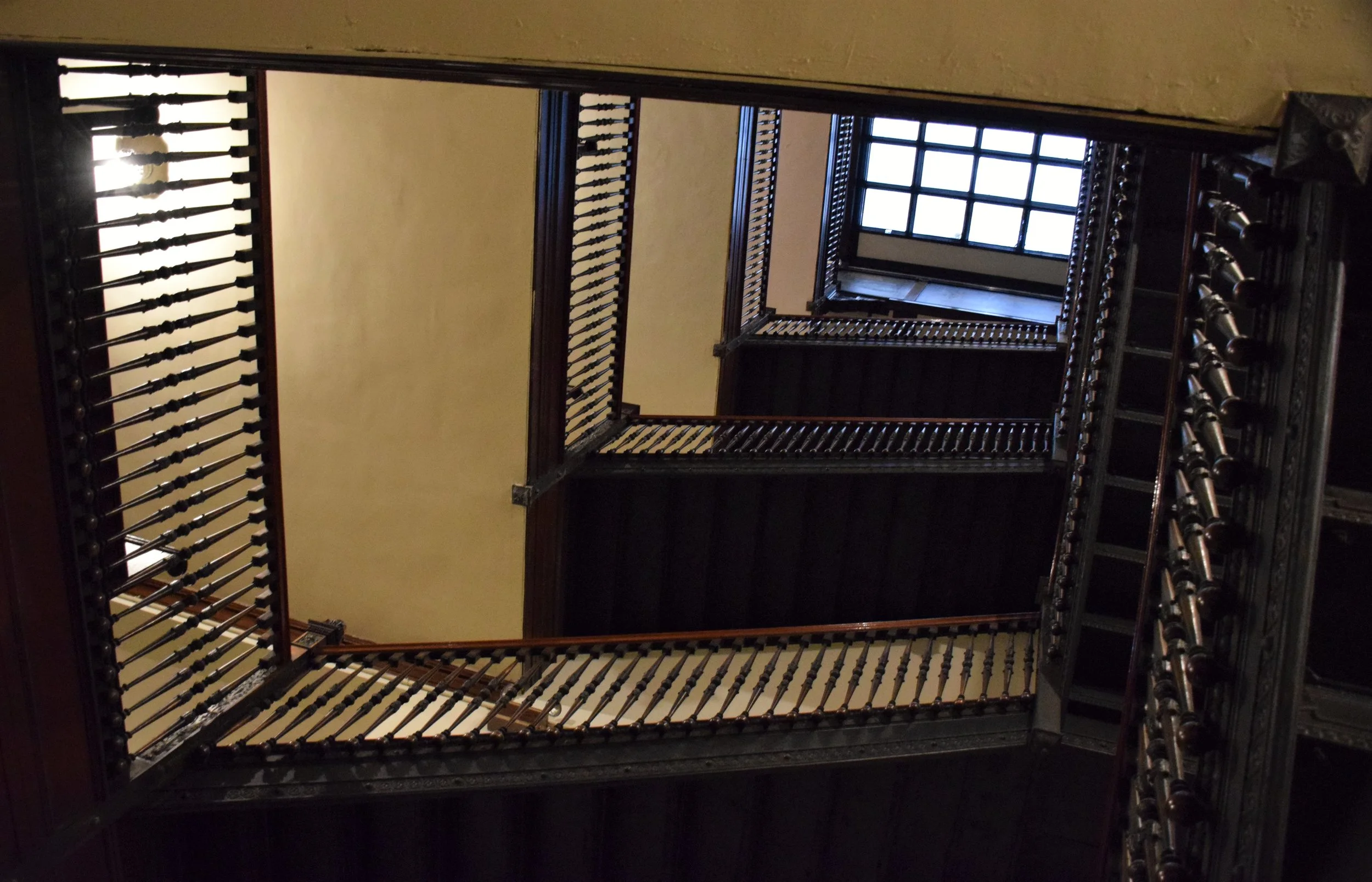 Staircase at the Fine Arts Building - photo by Maren Robinson
