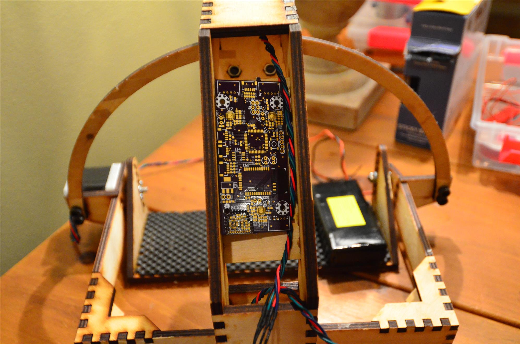 Control PCB location
