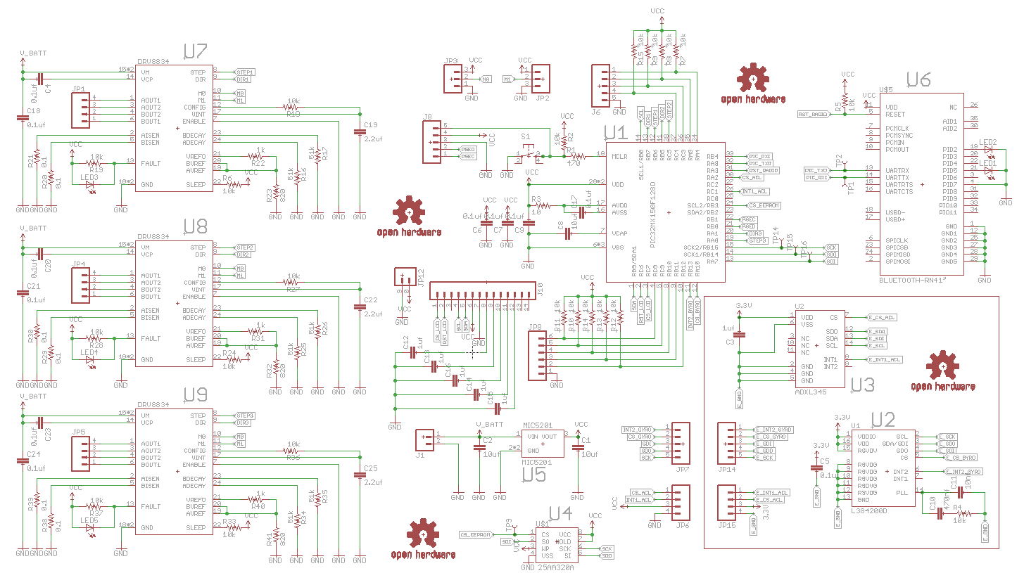 v2 Eagle schematic