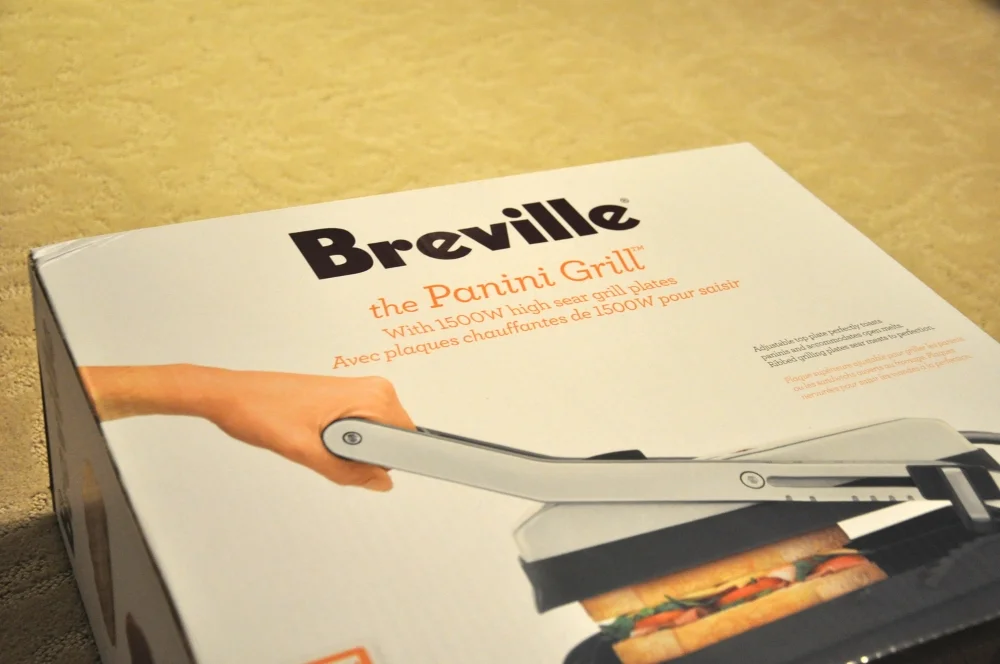 Got our first wedding gift! You know what that means....panini party at our place!!!!! 