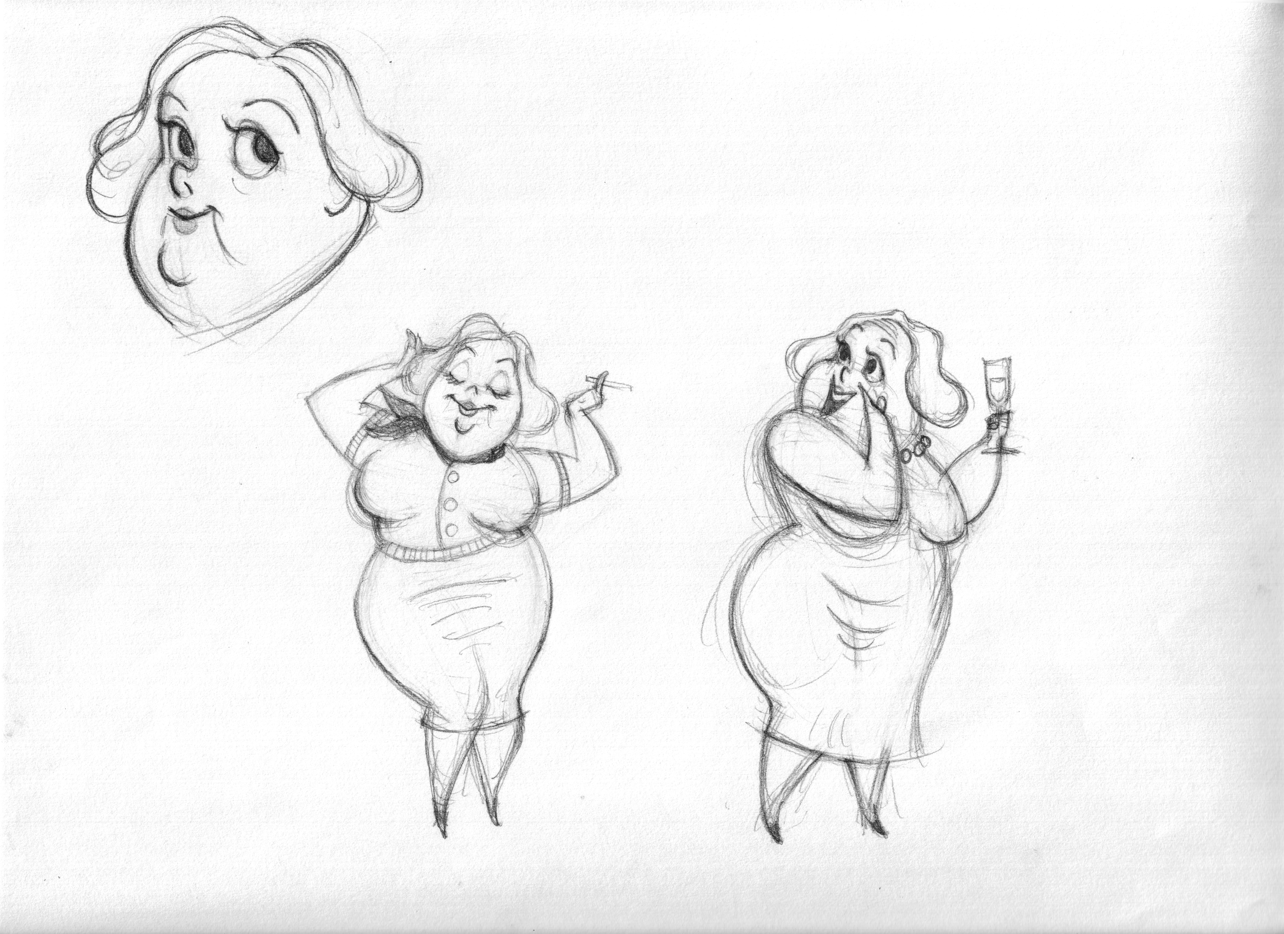 Character Development Sketches