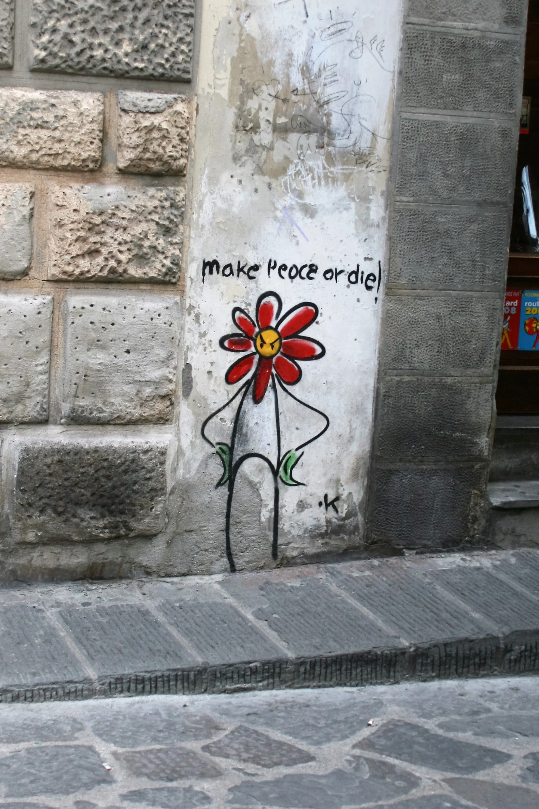 More art in Florence! Street art!