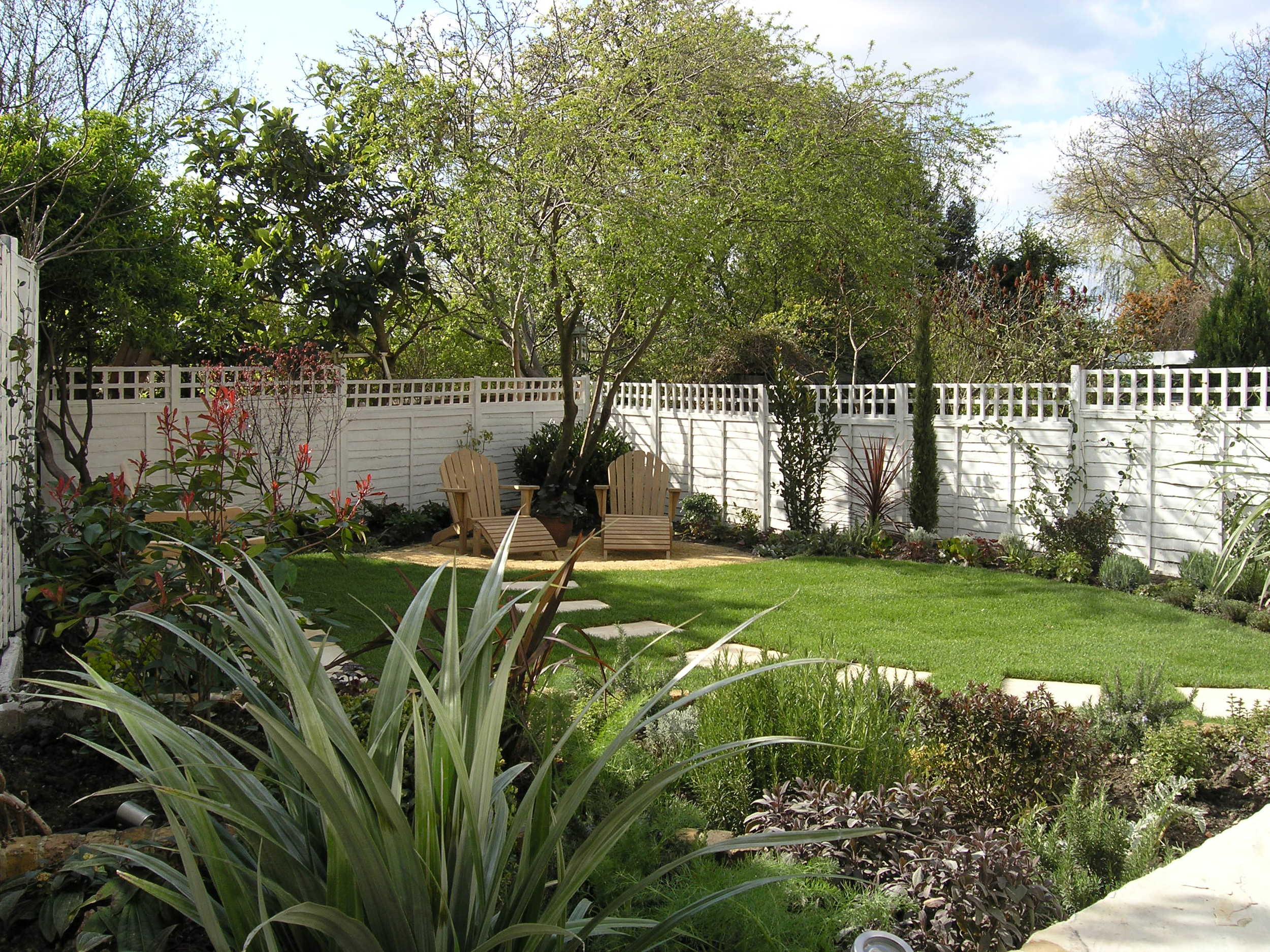 North London landscaping for a Muswell Hill Mediterranean style garden