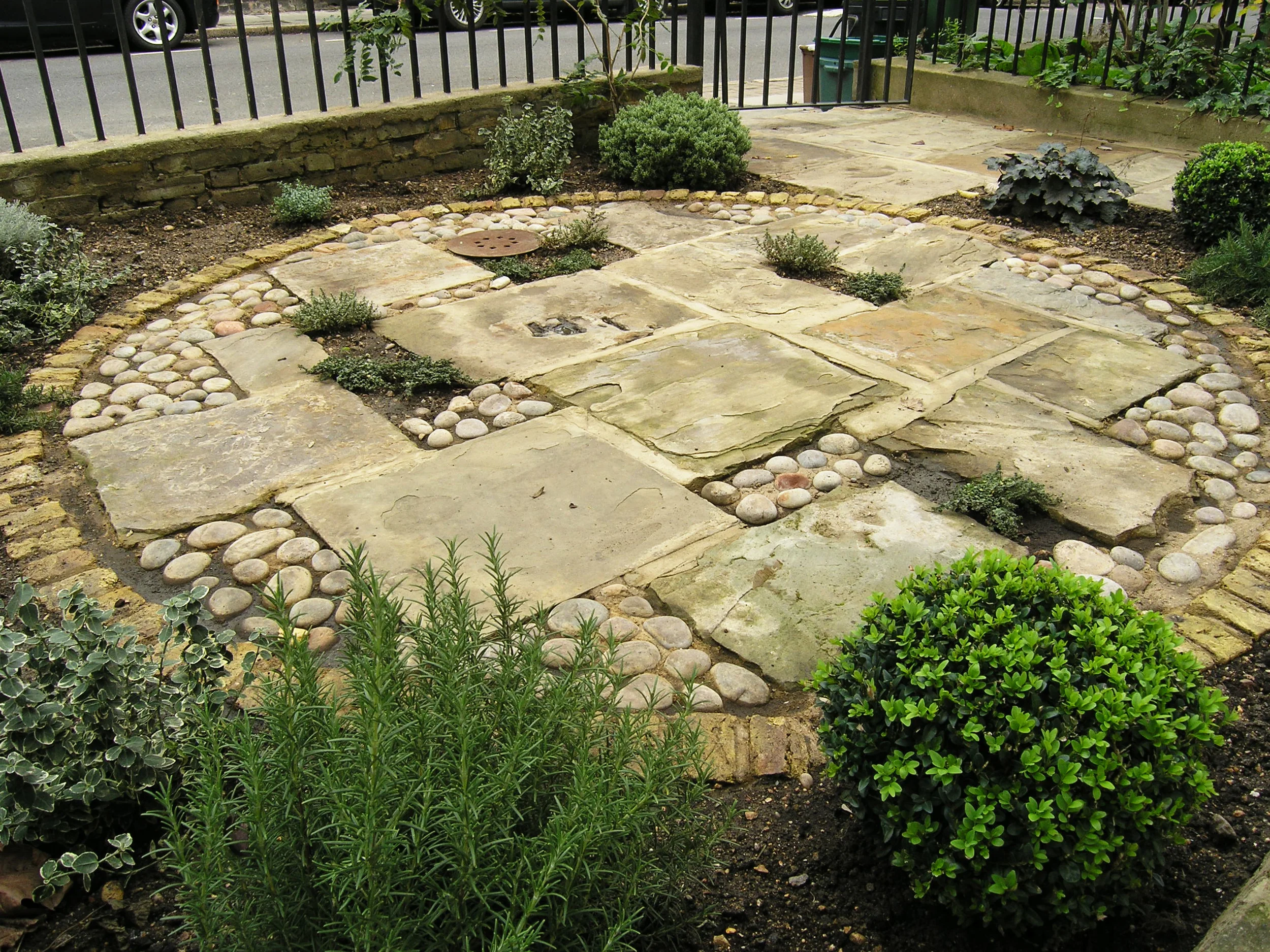 Formal Front garden