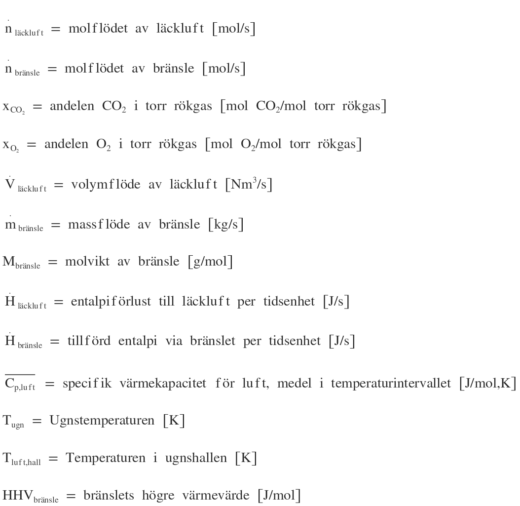 Temperaturvirkningsgrad formel Temperaturvirkningsgrad formel