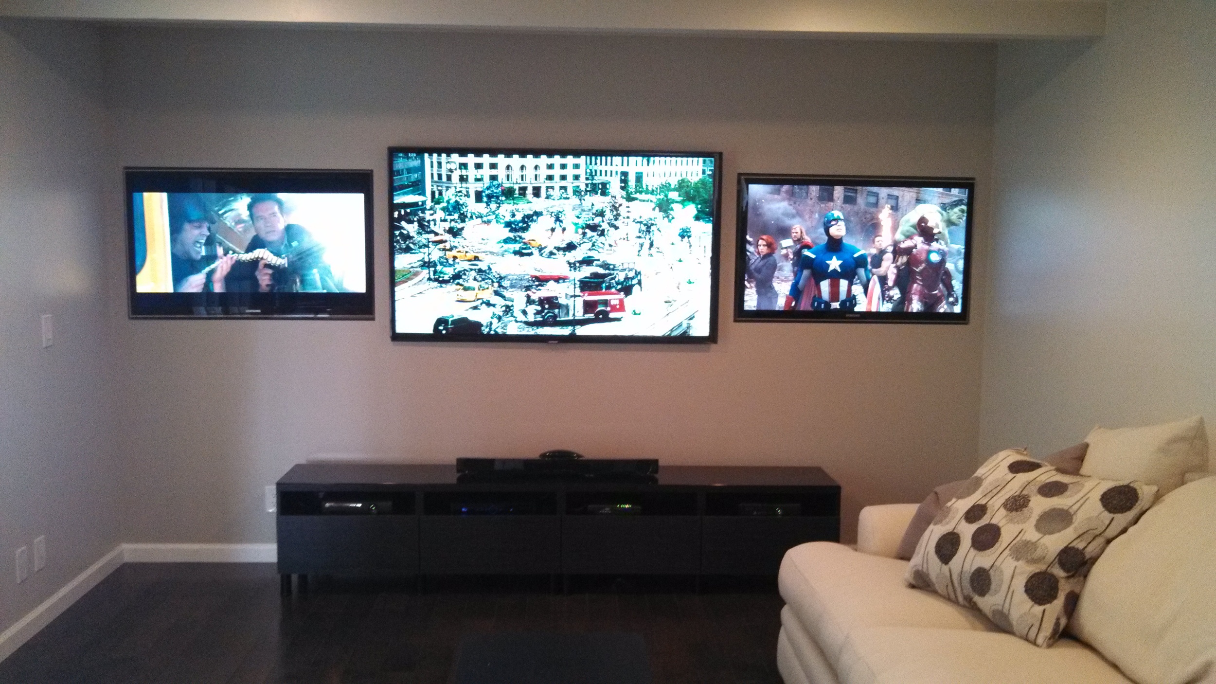 Squeaky clean screens