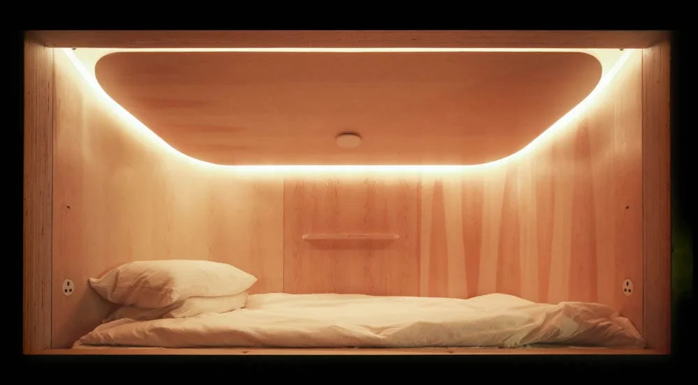 Capsule Hotel’s bed