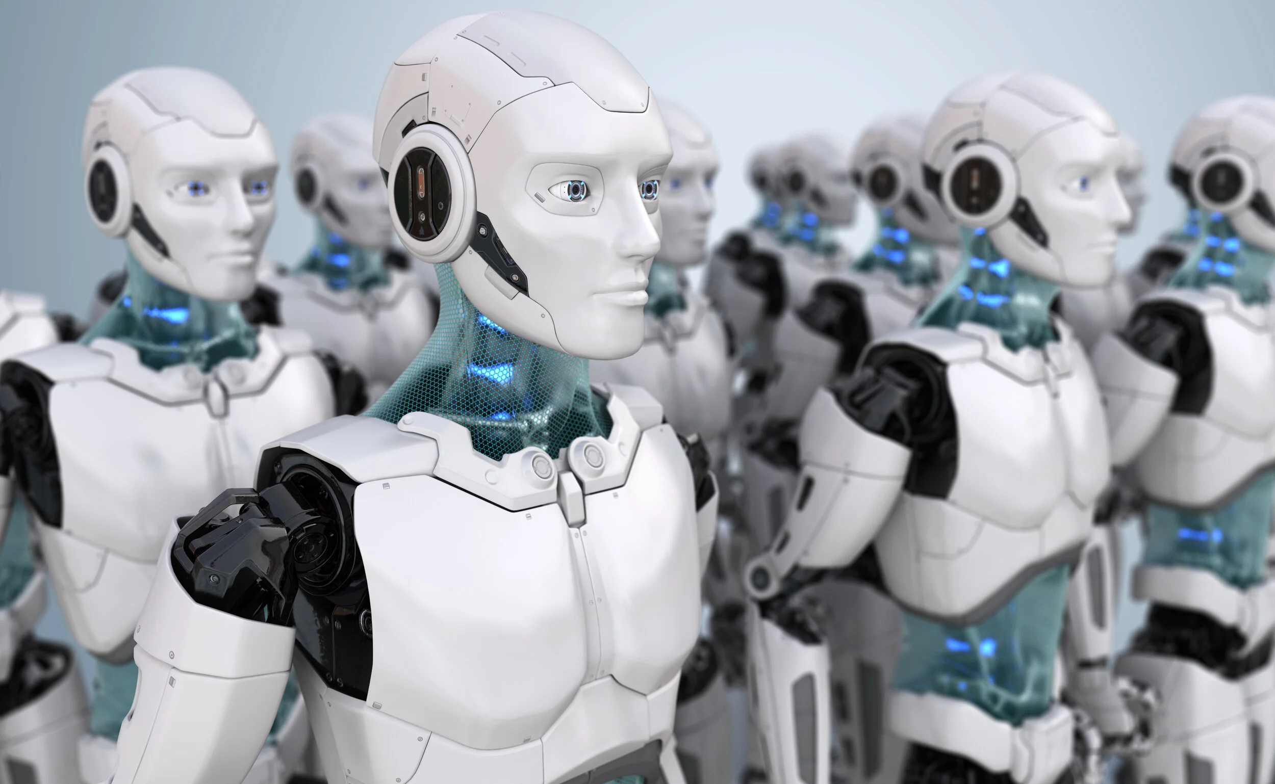 Hotels in Asia are staffed by AI robots