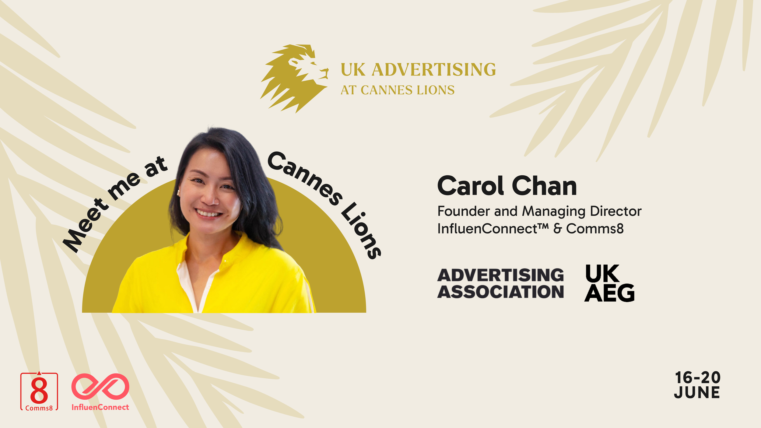 Carol Chan Joins Global Brand Leaders at Cannes Lions UK-China Roundtable