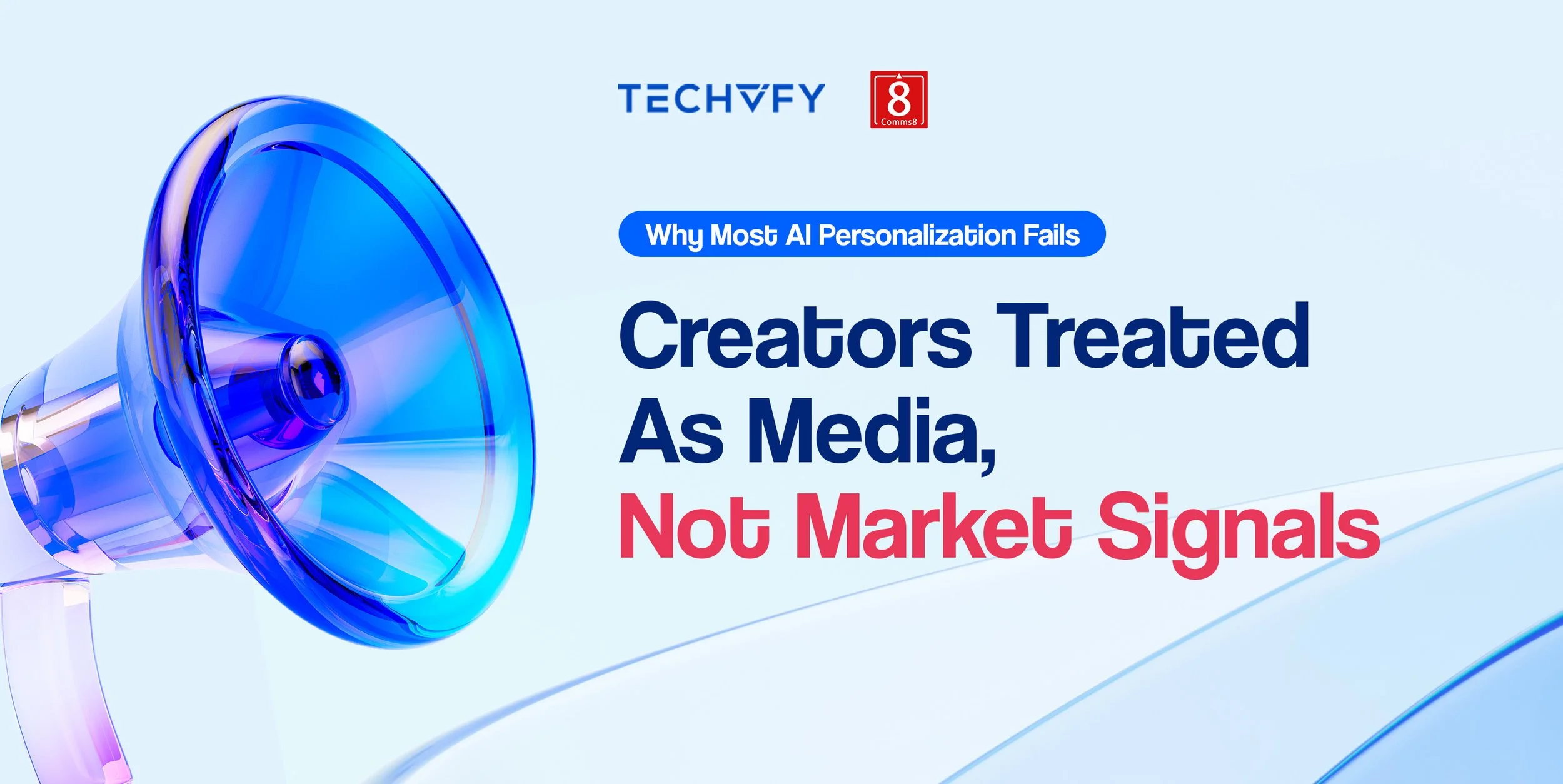 Why AI Personalisation Fails: Creators Aren’t Media—they're Market Signals